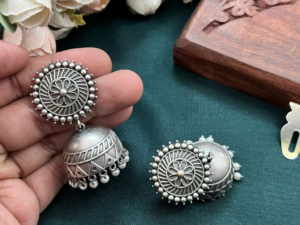 Oxidized Jhumka