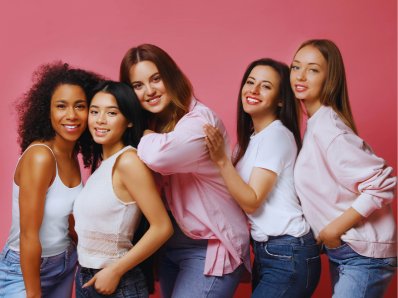 Different Body Shapes in Stylish Clothes
