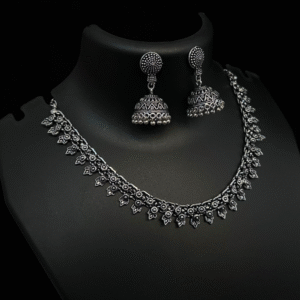 Elegant Oxidised Western Set