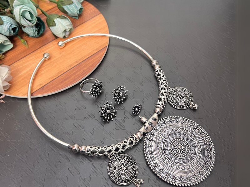 Oxidised Chokers