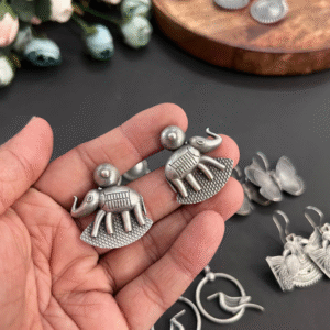 Replica Mix Elephant Earrings
