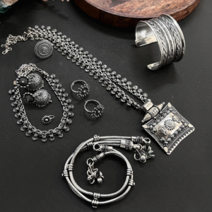 Navratri Oxidised Jewellery Set