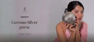 German Silver Purse Banner