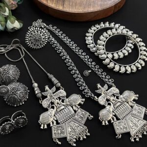 Long Necklace & choker set