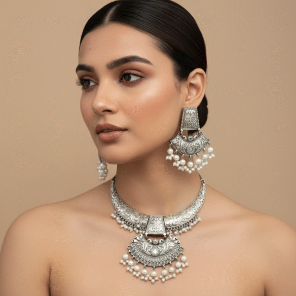 hasli necklace set modal