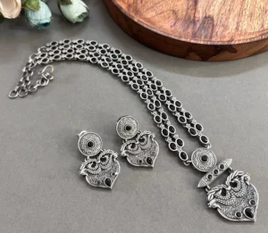 replica jewelry necklace set black