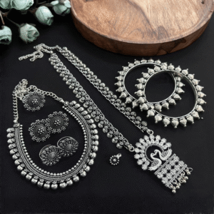 Swan Jewellery Set for Wedding