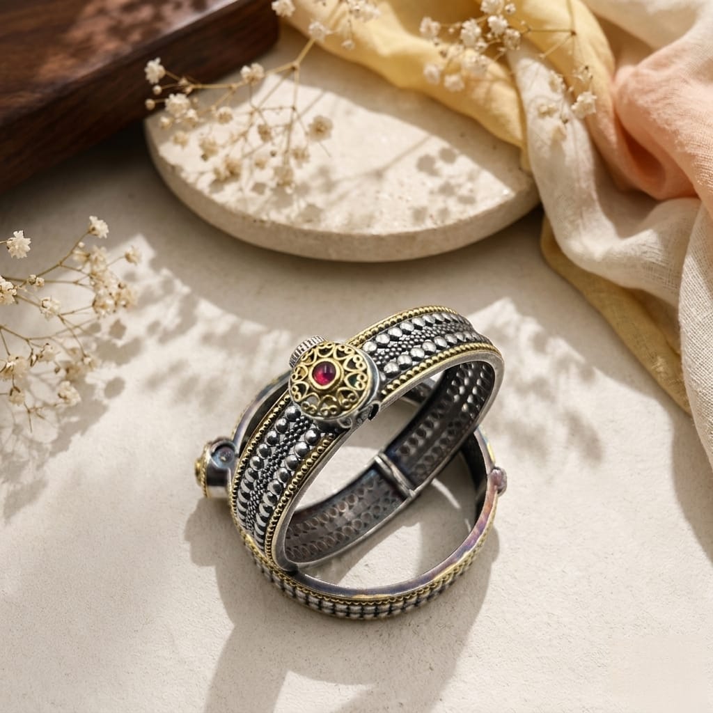 Dual tone openable kada set