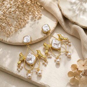 Baroque earrings