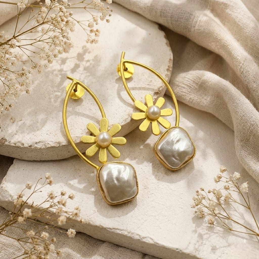 Baroque earrings