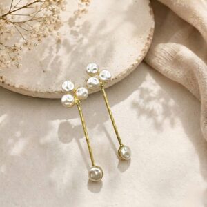 Baroque statement earrings