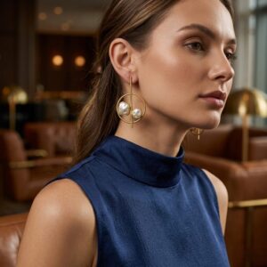 Baroque earrings
