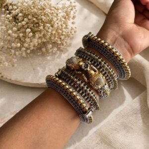 Premium dual tone bangles