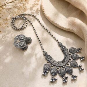 German silver chain pendant