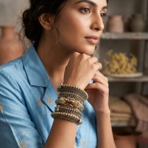 Pemium dual tone bangles