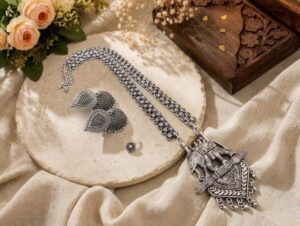 German silver jewellery combo