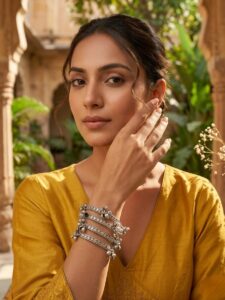 German silver ghungroo bangles