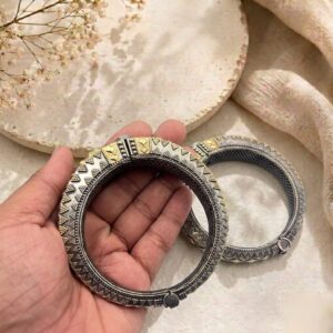 Dual tone premium bangles