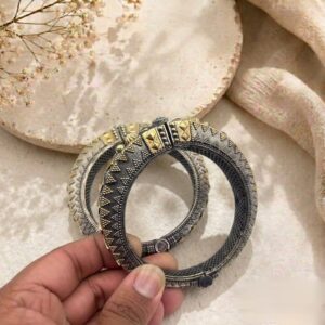 Dual tone premium bangles