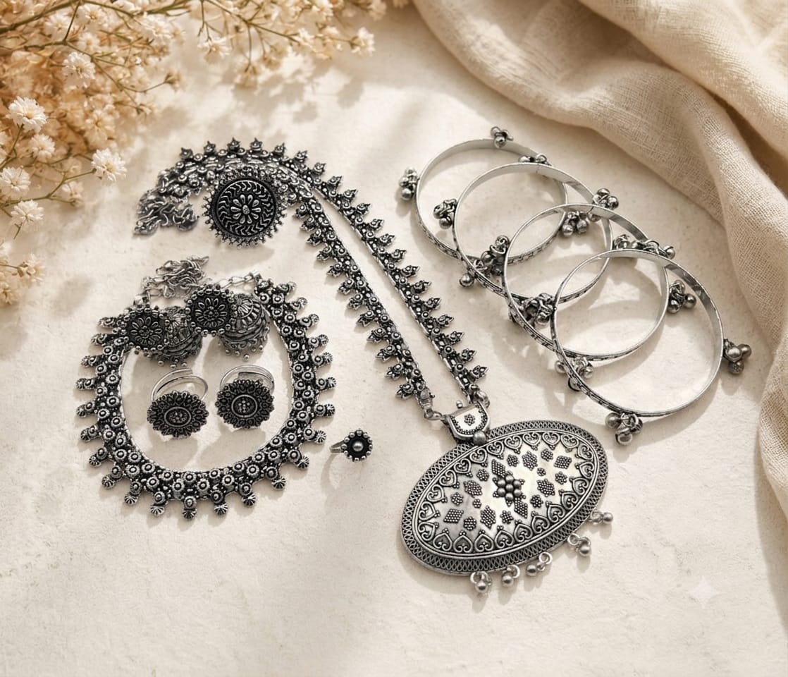 Elegant german silver combo