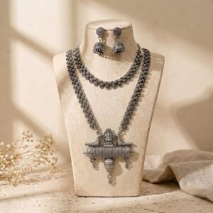 German silver jewellery combo set