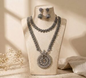 German silver jewellery combo set