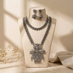 German silver jewellery combo set