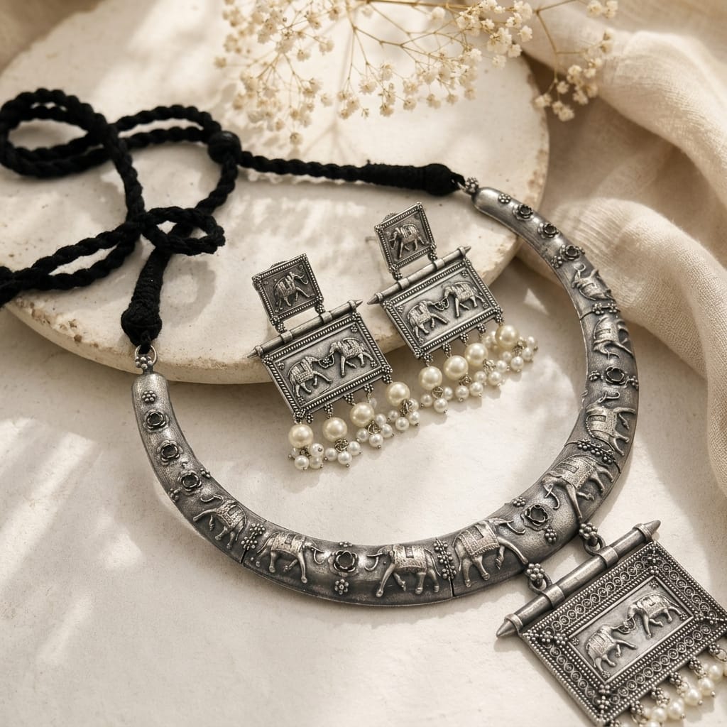 German silver hasli set