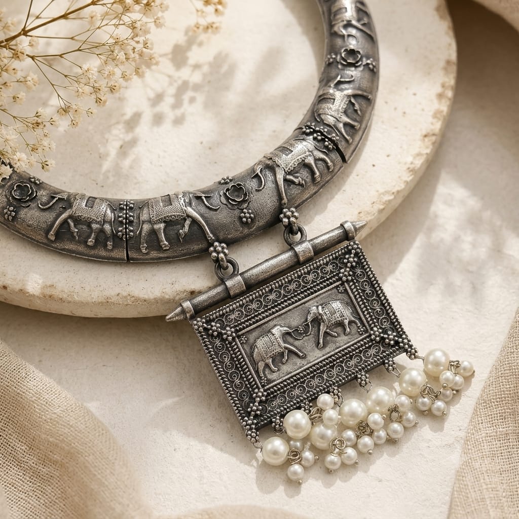 German silver hasli set