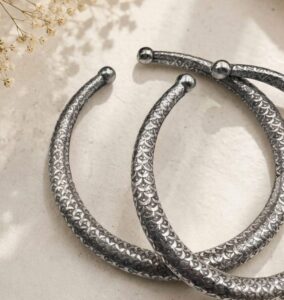 Pair of leg anklets