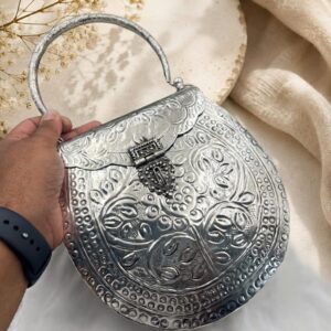 German silver sling bag
