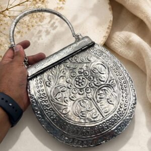 German silver sling bag
