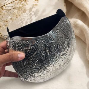 German silver sling bag