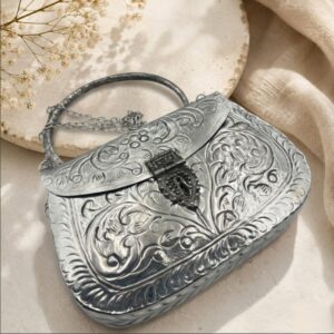 German silver sling with handle
