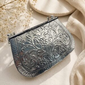 German silver sling with handle