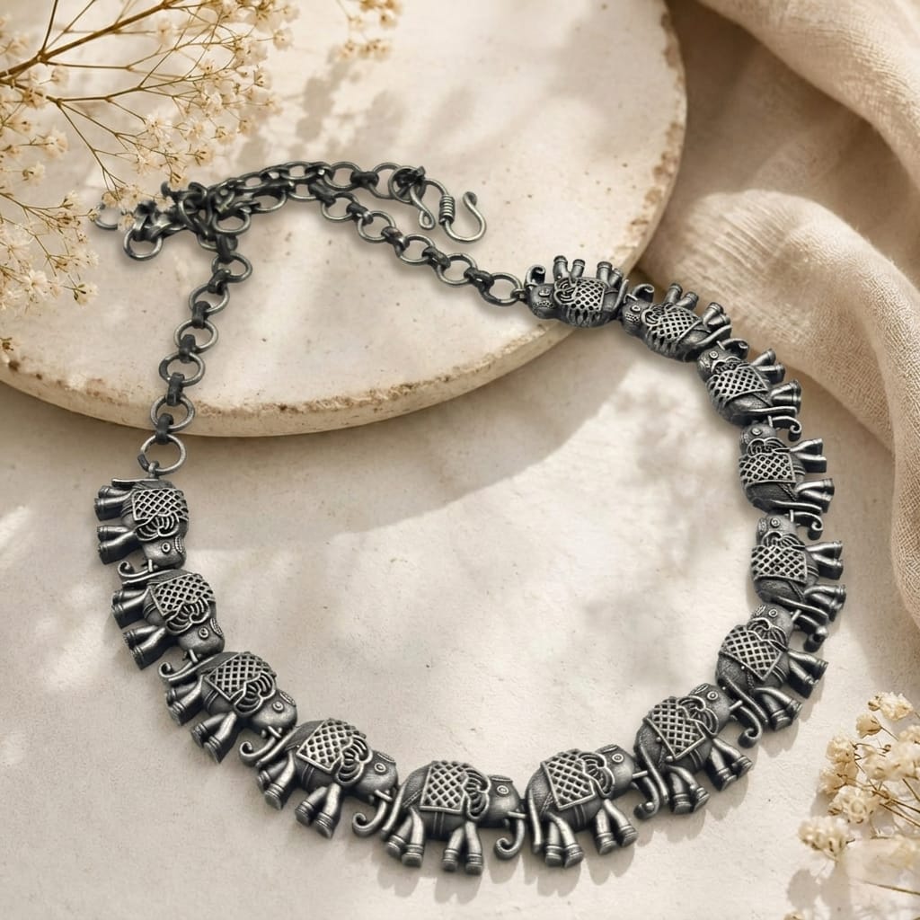 Premium elephant choker set