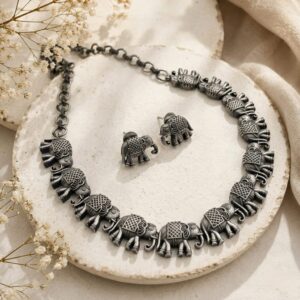 Premium elephant choker set