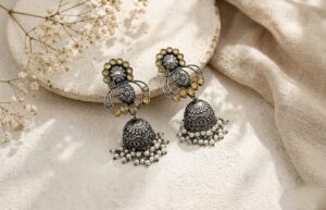 Premium stone earrings