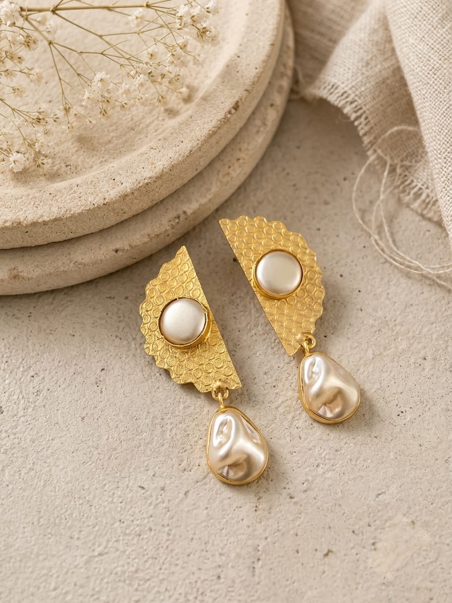 premium baroque earrings