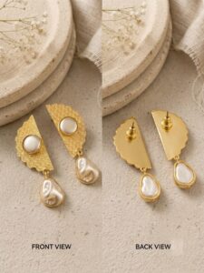 premium baroque earrings
