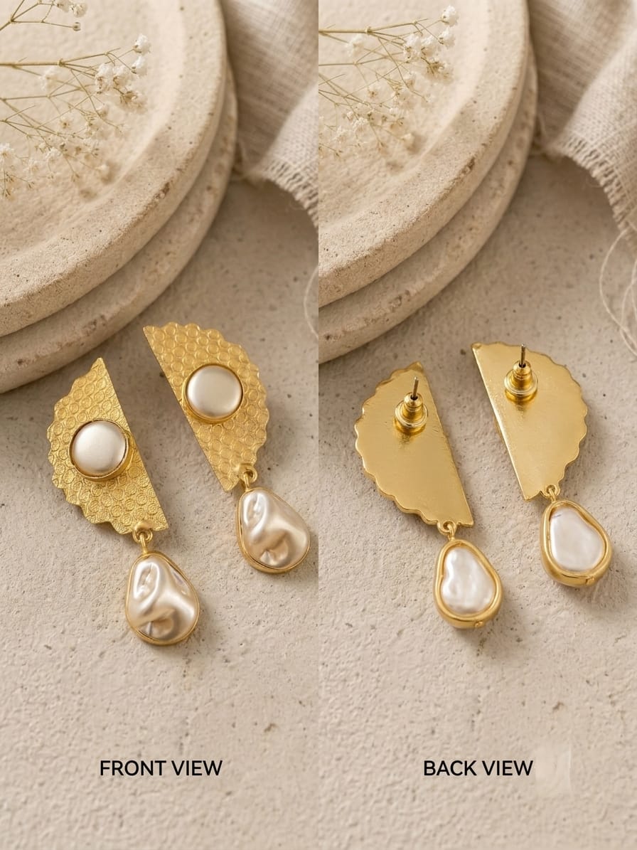 premium baroque earrings