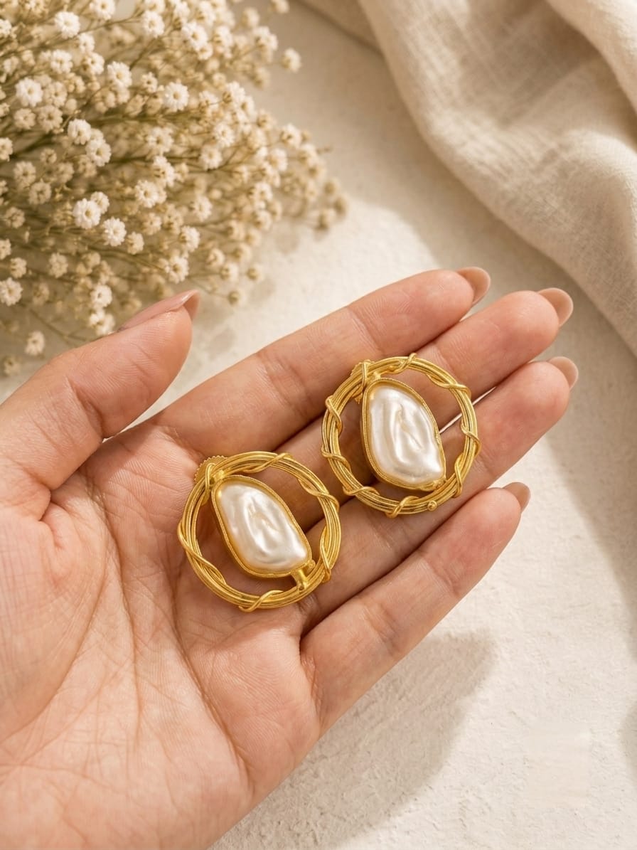 premium baroque studs