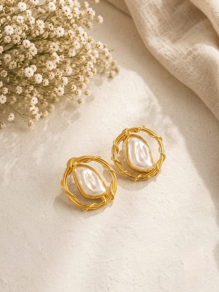 premium baroque studs