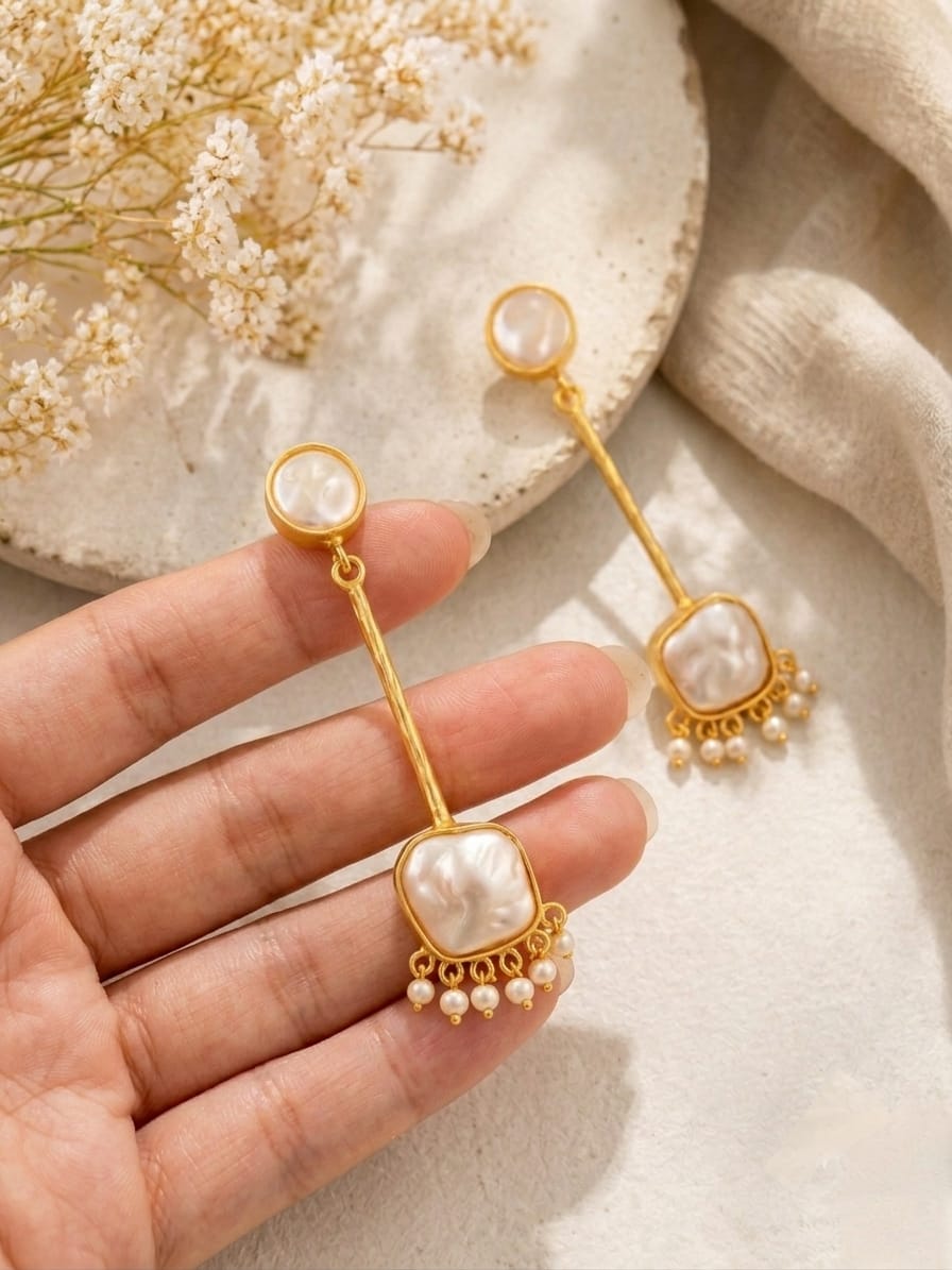 Long Baroque Earrings