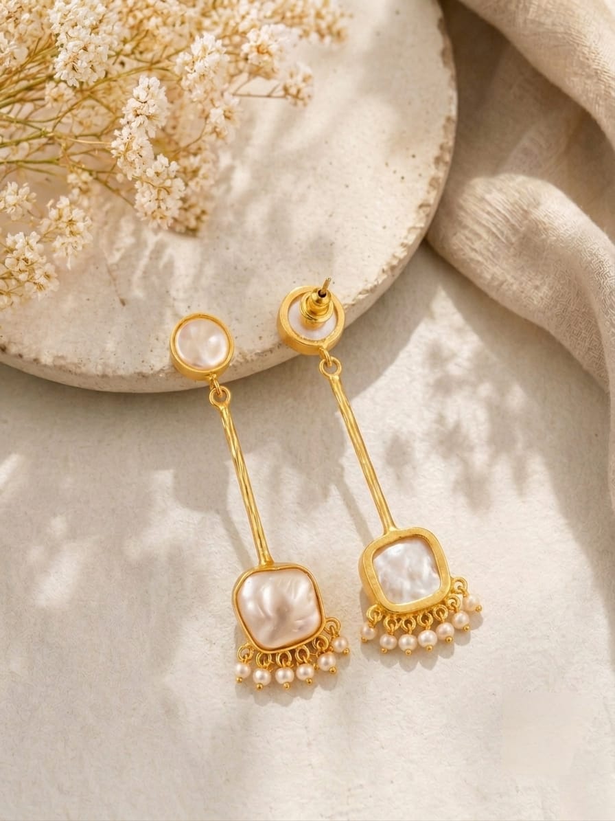 Long Baroque Earrings