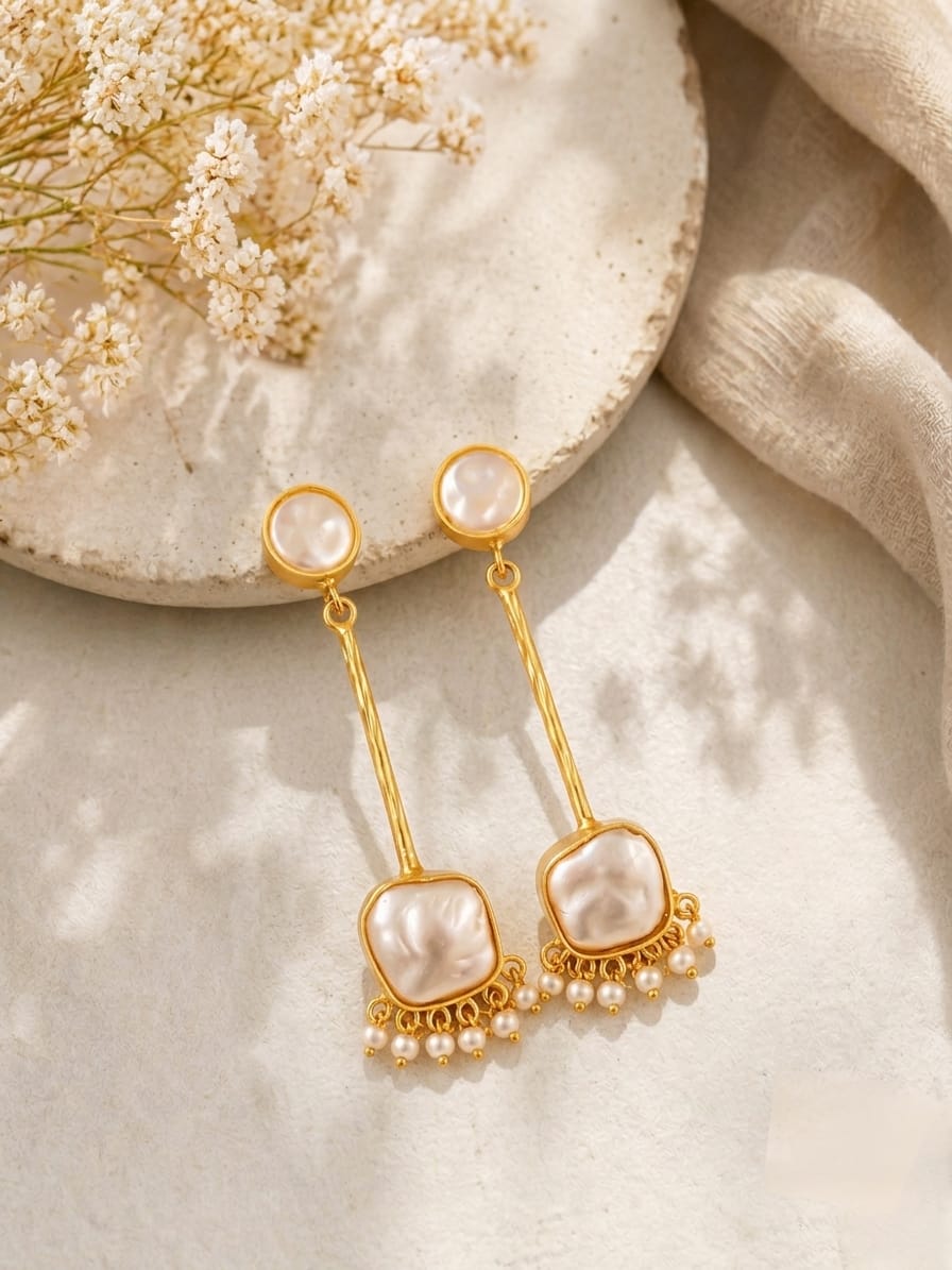Long Baroque Earrings