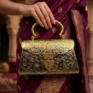 Premium dual tone hand purse with sling
