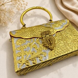 Dual tone sling purse with handle