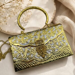 Dual Tone Sling Purse