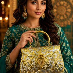 Dual tone clutch with sling